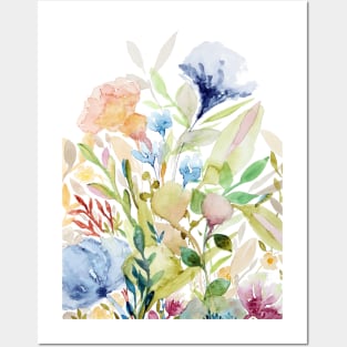 Flowery Flowers Posters and Art